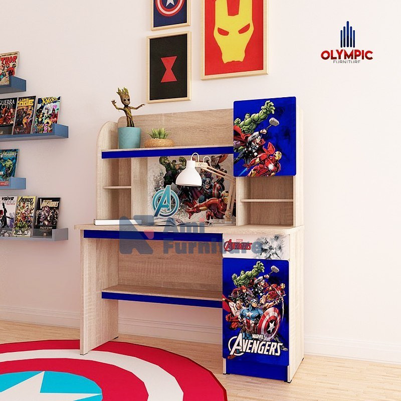 Meja Belajar Karakter seri SDB AVENGERS merk Olympic